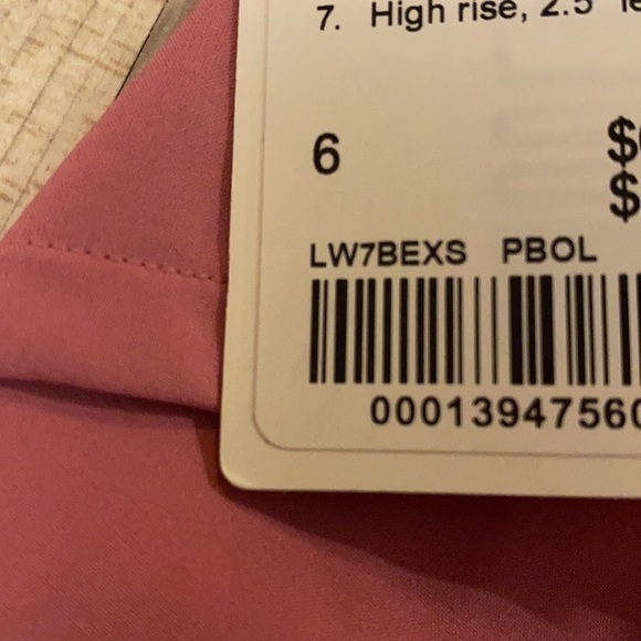 ❤️ Lululemon Speed Up High-Rise Lined Short 2.5"  Pink Blossom Size 6 NWT - Picture 9 of 11